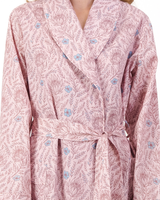 Womens Woven Gown Proteas on Pink