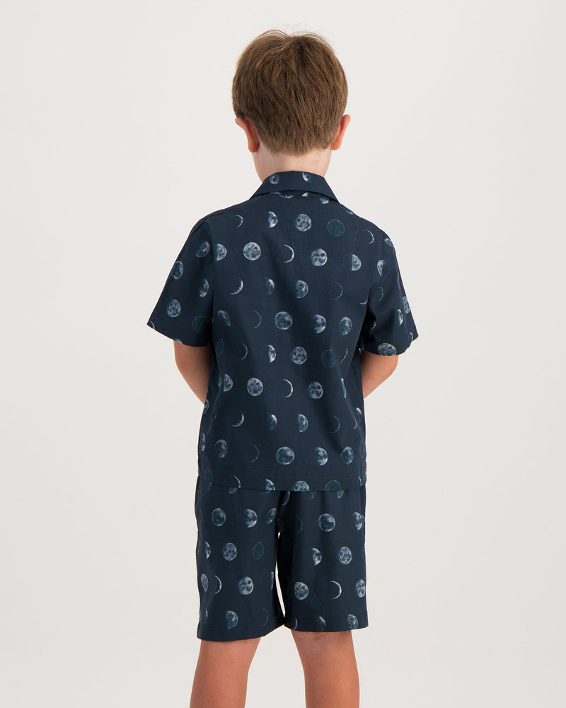 Boys Short Pyjamas Set Moon