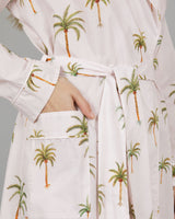 Womens Woven Gown Palm Beach