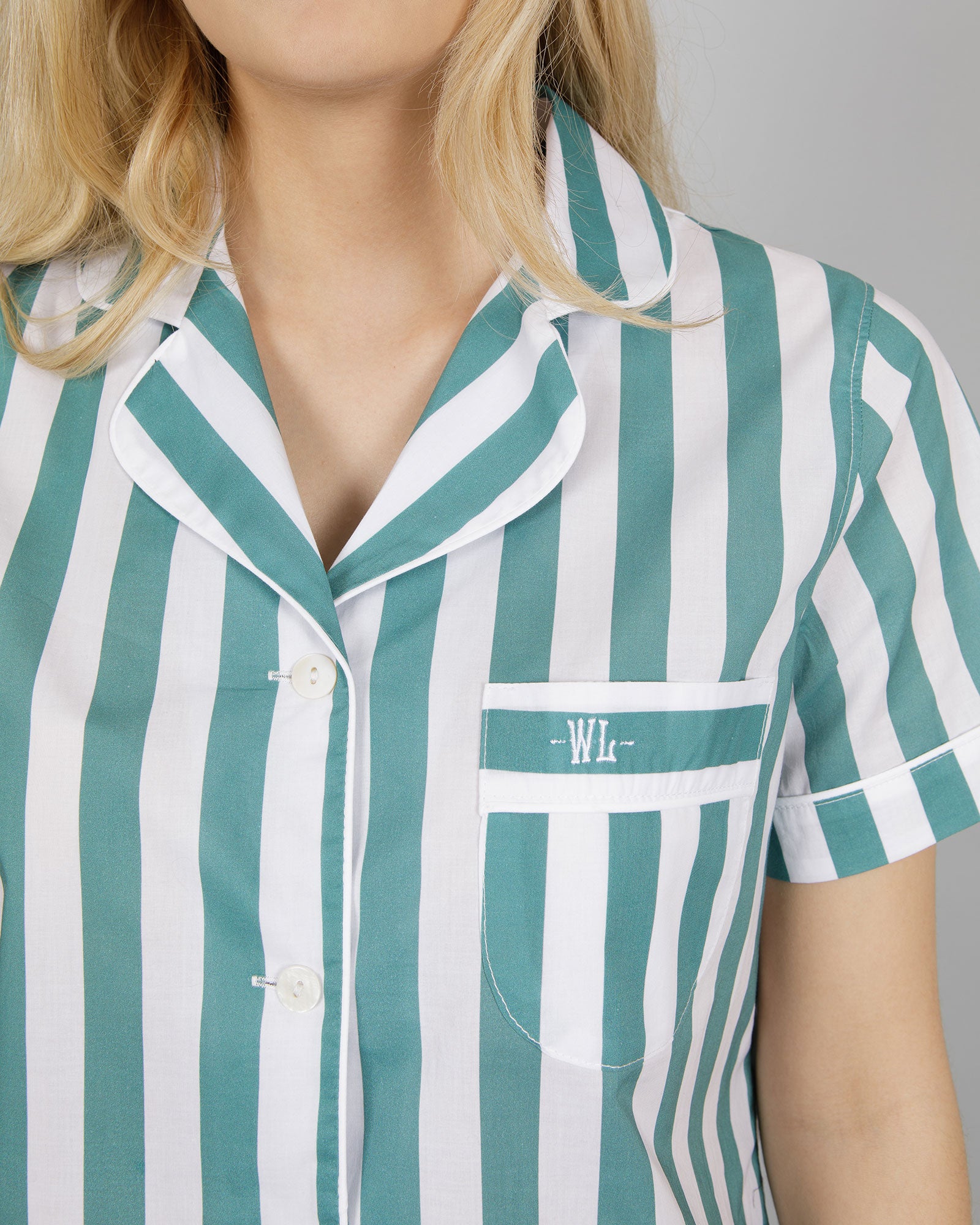 MOYEE Womens Pajama Sets Soft Short Sleeve Shirt And Shorts